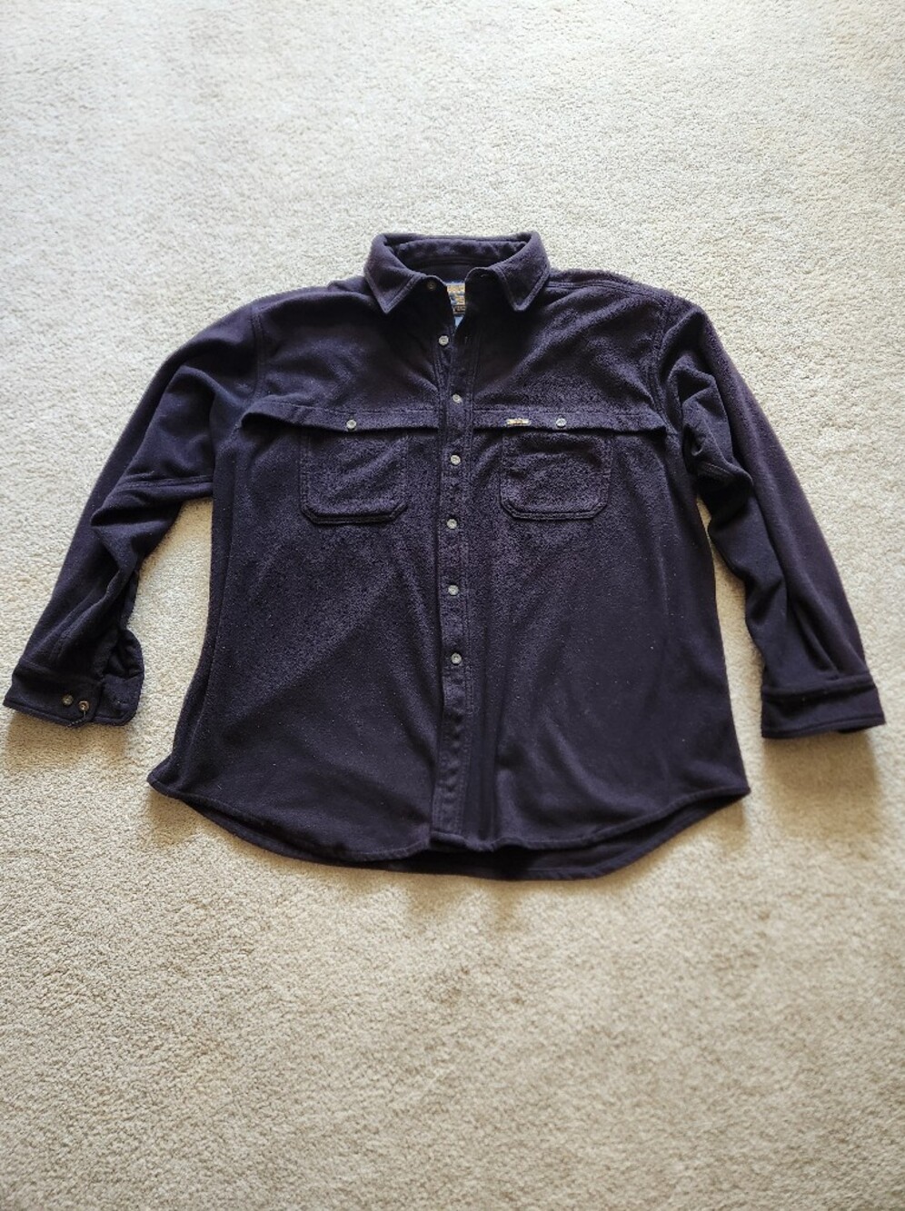 Woolrich Black Fleece Shacket - Size XL